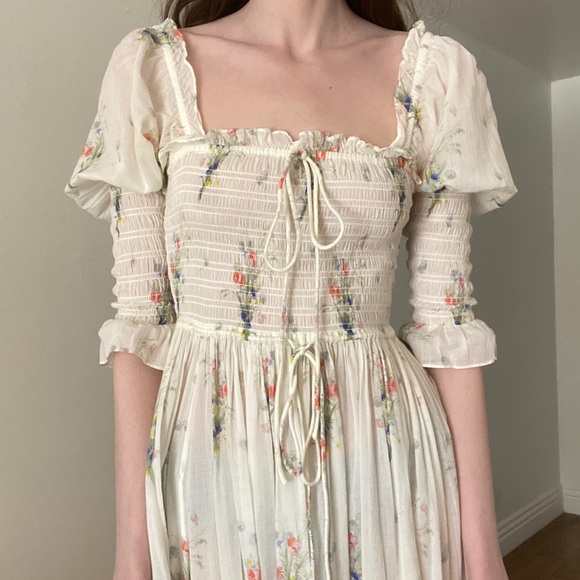 Doen Bijou Dress Painted Bouquet XS - Picture 3 of 6